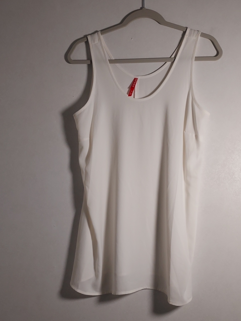 Spanx White Tank Top (L/G)